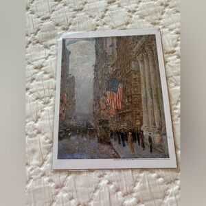 Flags on the Waldorf by‎ Childe Hassam Print